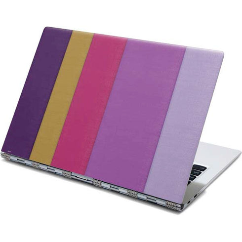 Radiant Orchid Color Block Yoga 910 2-in-1 14in Touch-Screen Skin